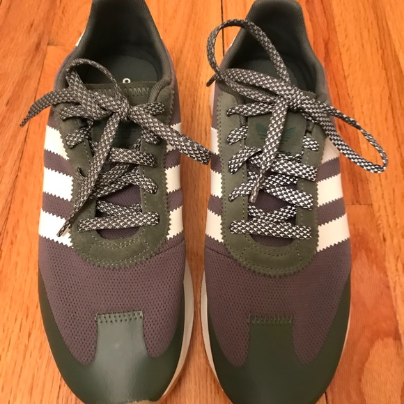 ✅SOLD! ADIDAS (ORIGINALS): 3-Stripe Green Kicks - Picture 8 of 8